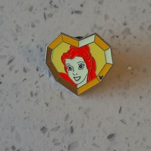 Official Disney Beauty & The Beast Princess Belle Gem Character Pin